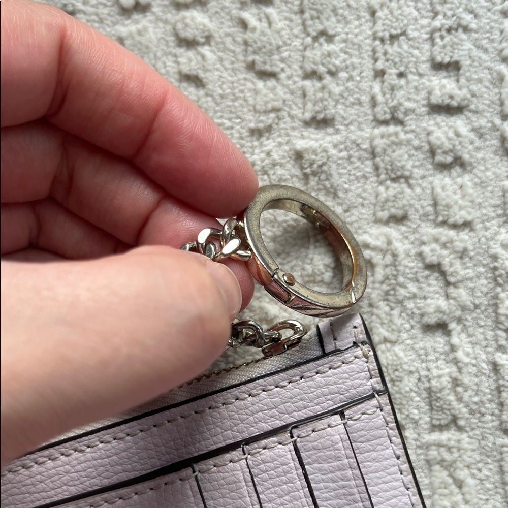 Kate Spade Lavender Zip Card Holder - Picture 7 of 11
